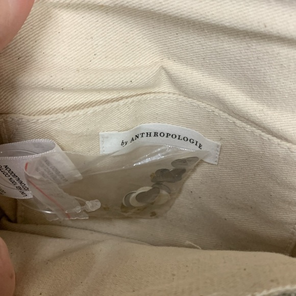 Anthropologie sequin crossbody clutch purse wtags - Picture 8 of 11